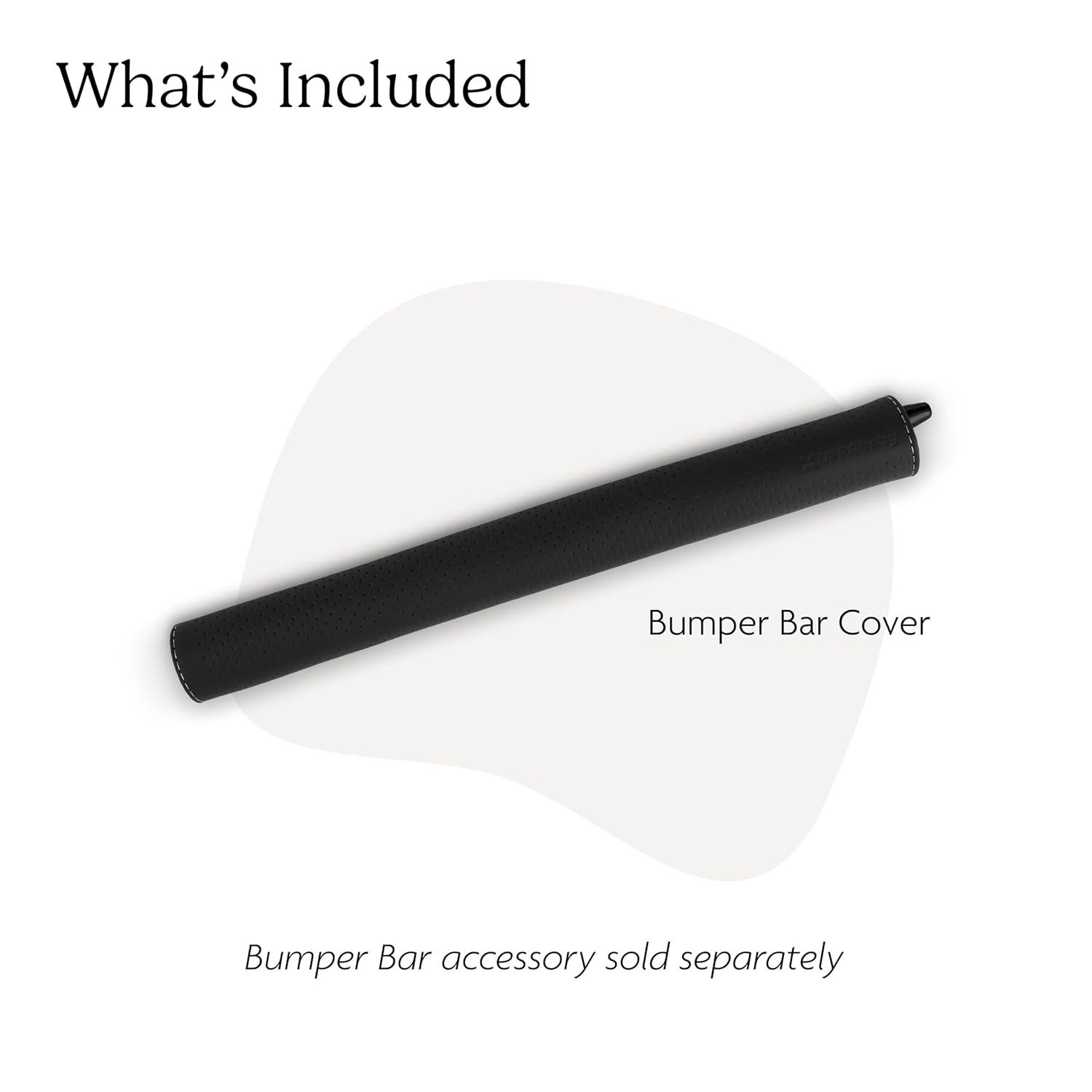 imageUPPAbaby Leather Bumper Bar Cover  Black One Size Pack of 1