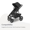 imageUPPAbaby AllTerrain Wheels for Vista Vista V2 and Vista V3 Stroller  Durable for Snow ampamp Cobblestones  Quick Attachment  Includes Four NeverFlat Wheels ampamp Storage Bag