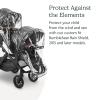 imageUPPAbaby RumbleSeat Rain Shield  Compatible with RumbleSeat models 20152019 V2 V2 and V3  Waterproof and Windproof Coverage  Ventilated Design  Quick Attachment  Easy Access to Child