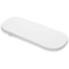imageUPPAbaby Bassinet V3 Mattress CoverExtra Cover for Bassinets 2018LaterUltra Soft and ComfortableMachine WashableWhiteWhite