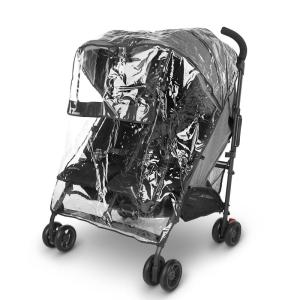 imageUPPAbaby GLink and GLink V2 Rain Shield Waterproof and Windproof Coverage Ventilated Design Quick Attachment Easy Access to Child