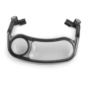 imageUPPAbaby Snack Tray for Minu V3 Stroller  Tray  Cup Holder  Quick Attachment  Dishwasher Safe  Folds with Stroller