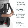 imageUPPAbaby Travel System Includes Cruz V2 Stroller  Aria Lightweight Car Seat Combo  Toddler Seat Rain Shield Storage Bag Car Seat Base  Infant Insert Included  Greyson Charcoal Mlange