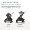imageUPPAbaby Travel System Includes Cruz V2 Stroller  Aria Lightweight Car Seat Combo  Toddler Seat Rain Shield Storage Bag Car Seat Base  Infant Insert Included  Greyson Charcoal Mlange