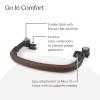 imageUPPAbaby Bumper Bar for Minu V3 Stroller  Quick Attachment  Folds with Stroller  SaddleChestnut