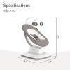 imageUPPAbaby Mamaroo Smart Swing  Customizable Soothing Modes with MotionSync Technology  Infant Recline  Bluetooth Enabled  Included Newborn Insert  Wells Dark Taupe Mlange