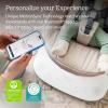 imageUPPAbaby Mamaroo Smart Swing  Customizable Soothing Modes with MotionSync Technology  Infant Recline  Bluetooth Enabled  Included Newborn Insert  Wells Dark Taupe Mlange