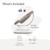 imageUPPAbaby Mamaroo Smart Swing  Customizable Soothing Modes with MotionSync Technology  Infant Recline  Bluetooth Enabled  Included Newborn Insert  Wells Dark Taupe Mlange