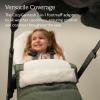 imageUPPAbaby CozyGanoosh 2in1 Seasonal Footmuff  Easily Attaches to UPPAbaby Strollers and RumbleSeat  Versatile UltraPlush ZipOut Liner for Cold Weather  Greyson Charcoal MlangeDeclan Oat Mlange