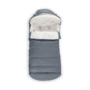 imageUPPAbaby CozyGanoosh 2in1 Seasonal Footmuff  Easily Attaches to UPPAbaby Strollers and RumbleSeat  Versatile UltraPlush ZipOut Liner for Cold Weather  Greyson Charcoal MlangeCallum Stone Blue