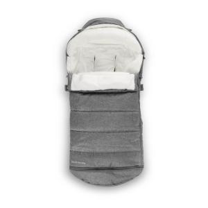 imageUPPAbaby CozyGanoosh 2in1 Seasonal Footmuff  Easily Attaches to UPPAbaby Strollers and RumbleSeat  Versatile UltraPlush ZipOut Liner for Cold Weather  Greyson Charcoal MlangeGreyson Charcoal Mlange