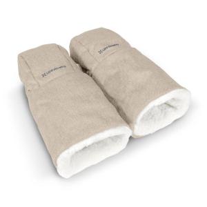 imageUPPAbaby CozyHandmuffEasily Attaches to Stroller HandlebarsUltraPlush WeatherProof Hand ProtectionJordanGreyson Charcoal MlangeDeclan Oat Mlange