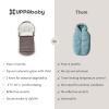 imageUPPAbaby CozyGanoosh 2in1 Seasonal Footmuff  Easily Attaches to UPPAbaby Strollers  RumbleSeat  Versatile UltraPlush ZipOut Liner for Cold Weather  Owen Mocha MlangeOwen Mocha Mlange