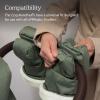 imageUPPAbaby CozyHandmuff  Easily Attaches to Stroller Handlebars  UltraPlush WeatherProof Hand Protection  Julian Dusty Blue MlangeJulian Dusty Blue Mlange