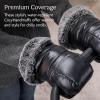 imageUPPAbaby CozyHandmuff  Easily Attaches to Stroller Handlebars  UltraPlush WeatherProof Hand Protection  Julian Dusty Blue MlangeLyla Onyx Nylon