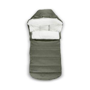 imageUPPAbaby CozyGanoosh 2in1 Seasonal Footmuff  Easily Attaches to UPPAbaby Strollers  RumbleSeat  Versatile UltraPlush ZipOut Liner for Cold Weather  Owen Mocha MlangeEvelyn Meadow Green