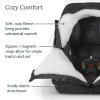 imageUPPAbaby CozyGanoosh for Aria and Mesa Infant Car Seat CarriersUltraPlush WeatherProofCharcoal MlangeCharcoal