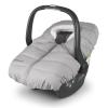imageUPPAbaby CozyGanoosh for Aria and Mesa Infant Car Seat CarriersUltraPlush WeatherProofCharcoal MlangeLight Grey