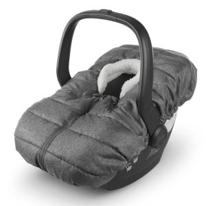imageUPPAbaby CozyGanoosh for Aria and Mesa Infant Car Seat CarriersUltraPlush WeatherProofCharcoal MlangeCharcoal Mlange