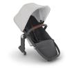 imageUPPAbaby RumbleSeat V2 Second Lower SeatCompatible with Vista V2 and Vista V3  Adapters Bumper Bar Bug Shield IncludedJordan Charcoal MlangeSilver FrameBlack LeatherAnthony WhiteGrey Chenille