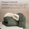 imageUPPAbaby Cozy V2 Bundle Includes CozyGanoosh 2in1 Seasonal Footmuff and CozyHandmuff Easily Attaches to Stroller UltraPlush ZipOut Liner WeatherRepellent  Evelyn Meadow GreenEvelyn Meadow Green