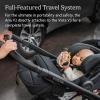 imageUPPAbaby Vista V3 Stroller  Aria V2 Infant Car Seat Travel System Combo  Toddler Seat Bumper Bar Bug and Rain Shields Car Seat Base and Infant Insert Included  Declan Oat MlangeDeclan Oat Mlange