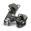 imageUPPAbaby Cruz V3 Stroller  Mesa V3 Car Seat Travel System Combo  Toddler Seat Bumper Bar Bug and Rain Shields Car Seat Base and Infant Insert Included  Evelyn Meadow GreenEvelyn Meadow Green