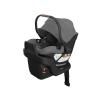 imageUPPAbaby Aria V2 Lightweight Infant Car Seat  Just Under 6 lbs  Base with Load Leg  Infant Insert  AllWeather FootCover Included  Direct Stroller Attachment  Evelyn Green MeadowGreyson Charcoal Mlange
