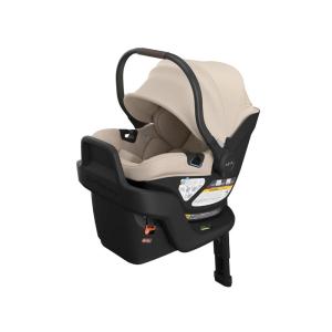 imageUPPAbaby Aria V2 Lightweight Infant Car Seat  Just Under 6 lbs  Base with Load Leg  Infant Insert  AllWeather FootCover Included  Direct Stroller Attachment  Evelyn Green MeadowDeclan Oat Mlange