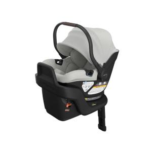 imageUPPAbaby Aria V2 Lightweight Infant Car Seat  Just Under 6 lbs  Base with Load Leg  Infant Insert  AllWeather FootCover Included  Direct Stroller Attachment  Evelyn Green MeadowSavannah Pearl Grey Mlange