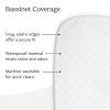 image:imageUPPAbaby Waterproof Mattress Cover for Soma Smart Bassinet  Secure Attachment  Soft Comfortable  Machine Washable