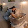image:imageUPPAbaby Waterproof Mattress Cover for Soma Smart Bassinet  Secure Attachment  Soft Comfortable  Machine Washable