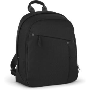 image:imageUPPAbaby Changing Backpack  Multiple Storage Compartments  Side Bottle  Laptop Pockets  Trolley Sleeve  Stroller Strap Attachment  Owen  Mocha Mlange  Chestnut LeatherJake Black  Black Leather