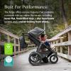 image:imageUPPAbaby Ridge V2 Jogging Stroller  AllTerrain Performance Suspension  NeverFlat Tires Built for Walking Running  Trails  Water Bottle Holder Included  James Black Carbon FrameJake Charcoal