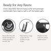image:imageUPPAbaby Ridge V2 Jogging Stroller  AllTerrain Performance Suspension  NeverFlat Tires Built for Walking Running  Trails  Water Bottle Holder Included  James Black Carbon FrameJames Black