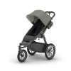 image:imageUPPAbaby Ridge V2 Jogging Stroller  AllTerrain Performance Suspension  NeverFlat Tires Built for Walking Running  Trails  Water Bottle Holder Included  James Black Carbon FrameEvelyn Meadow Green