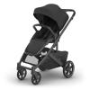 image:imageUPPAbaby Cruz V3 Stroller  from Birth  Car Seat Compatible  FullSize Reversible Seat  Infant Insert Bug and Rain Shields Included  Ada  Sandstone MlangeCarbon FrameChestnut LeatherJake Charcoal