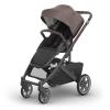 image:imageUPPAbaby Cruz V3 Stroller  from Birth  Car Seat Compatible  FullSize Reversible Seat  Infant Insert Bug and Rain Shields Included  Ada  Sandstone MlangeCarbon FrameChestnut LeatherOwen Mocha Mlange