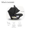 image:imageUPPAbaby Aria V2 Lightweight Infant Car Seat  Just Under 6 lbs  Base with Load Leg  Infant Insert  AllWeather FootCover Included  Direct Stroller Attachment  Ada SandstoneJake Charcoal