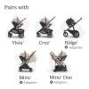 image:imageUPPAbaby Aria V2 Lightweight Infant Car Seat  Just Under 6 lbs  Base with Load Leg  Infant Insert  AllWeather FootCover Included  Direct Stroller Attachment  Ada SandstoneAda Sandstone Mlange