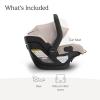 image:imageUPPAbaby Mesa V3 Infant Car Seat  Easy Installation  SmartSecure Technology  Attaches to Stroller  Base  Infant Insert Included  Ada SandstoneAda Sandstone Mlange