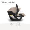 image:imageUPPAbaby Mesa V3 Infant Car Seat  Easy Installation  SmartSecure Technology  Attaches to Stroller  Base  Infant Insert Included  Ada SandstoneDeclan Oat Mlange