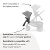 image:imageUPPAbaby RumbleSeat V3 Second Lower Seat  Compatible with Vista V2 and Vista V3  AllWeather Seat  Magnetic Buckle  Adapters Included  Ada Sandstone MlangeCarbon FrameChestnut LeatherSavannah Pearl Gray JacquardCarbon FrameChestnut Leather