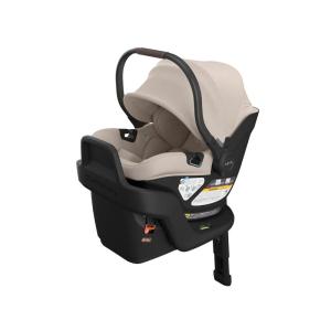 image:imageUPPAbaby Aria V2 Lightweight Infant Car Seat  Just Under 6 lbs  Base with Load Leg  Infant Insert  AllWeather FootCover Included  Direct Stroller Attachment  Ada SandstoneAda Sandstone Mlange