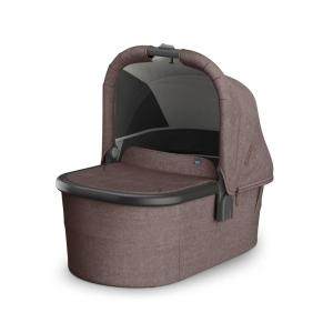 image:imageUPPAbaby Bassinet V3  Compatible with Vista Cruz Ridge Strollers  Overnight Sleep Solution  Mattress Sheet and Bug Shield Included  Ada Sandstone MlangeCarbon FameOwen Mocha MelangeCarbon Frame
