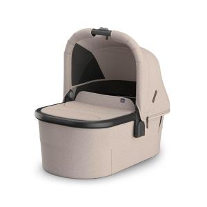 image:imageUPPAbaby Bassinet V3  Compatible with Vista Cruz Ridge Strollers  Overnight Sleep Solution  Mattress Sheet and Bug Shield Included  Ada Sandstone MlangeCarbon FameAda Sandstone MelangeCarbon Frame
