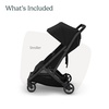 image:imageUPPAbaby Minu Duo SidebySide Double Stroller  Lightweight  Compact Design for Travel  Easy Fold from Birth to Toddler  Independent Recline James BlackCarbon FrameBlack LeatherJames BlackCarbon FrameBlack Leather
