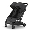 image:imageUPPAbaby Minu Duo SidebySide Double Stroller  Lightweight  Compact Design for Travel  Easy Fold from Birth to Toddler  Independent Recline James BlackCarbon FrameBlack LeatherJake CharcoalCarbon FrameBlack Leather