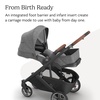 image:imageUPPAbaby Cruz V3 Stroller  from Birth  Car Seat Compatible  FullSize Reversible Seat  Infant Insert Bug and Rain Shields Included  James BlackCarbon FrameBlack LeatherGreyson Charcoal Mlange