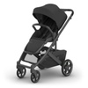 image:imageUPPAbaby Cruz V3 Stroller  from Birth  Car Seat Compatible  FullSize Reversible Seat  Infant Insert Bug and Rain Shields Included  James BlackCarbon FrameBlack LeatherJake Charcoal